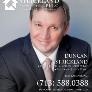 StrickLand Law Firm Ad